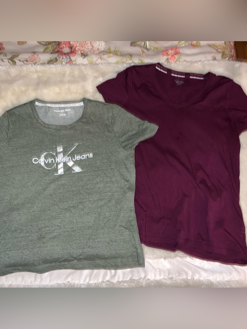 Calvin Klein Ladies Logo Tees